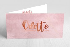 Roze met koper Roze met koper